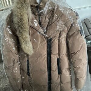 Mackage Tan Puffer Jacket